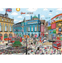 Falcon Contemporary Piccadilly Circus Puzzle 1000pcs - Import
