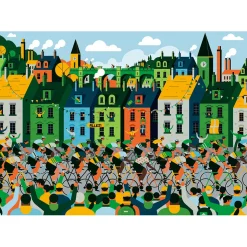 Falcon Contemporary The Tour Puzzle 1000pcs - Import