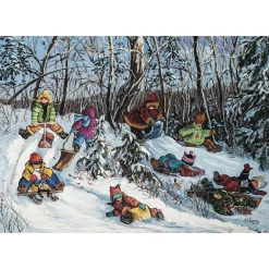 FINAL SALE Pierre Belvedere Paquin: To Each His Path Puzzle 1000pcs