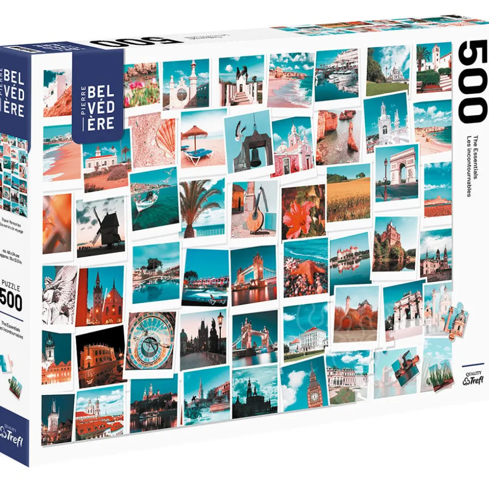 FINAL SALE Pierre Belvedere Travel Memories Puzzle 500pcs