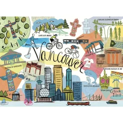 FINAL SALE Pierre Belvedere Farida: Vancouver Puzzle 1000pcs