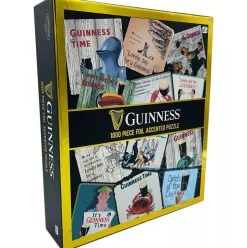 Front Porch Classics Guinness Coaster Foil Accented Puzzle 1000pcs