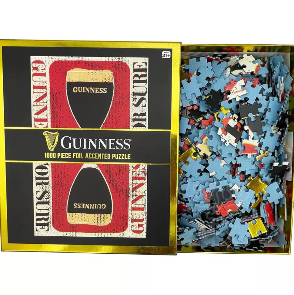 Front Porch Classics Guinness Retro Foil Accented Puzzle 1000pcs