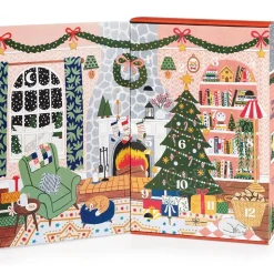 Galison 12 Days of Puzzles Home for the Holidays Advent Calendar Puzzle 500pcs (12 x 42pcs)