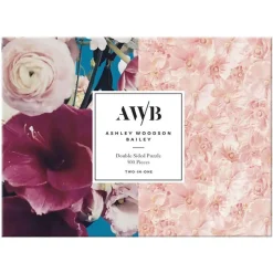 Galison Ashley Woodson Bailey Double Sided Puzzle 500pcs