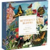 Galison Butterfly Blooms Wood Puzzle 144pcs