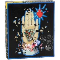 Galison Christian Lacroix Heritage Collection Maison de Jeu Shaped Jigsaw Puzzle 750pcs