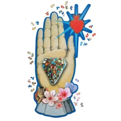 Galison Christian Lacroix Heritage Collection Maison de Jeu Shaped Jigsaw Puzzle 750pcs