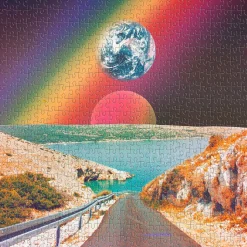 Galison Cosmic Rainbow Puzzle 500pcs