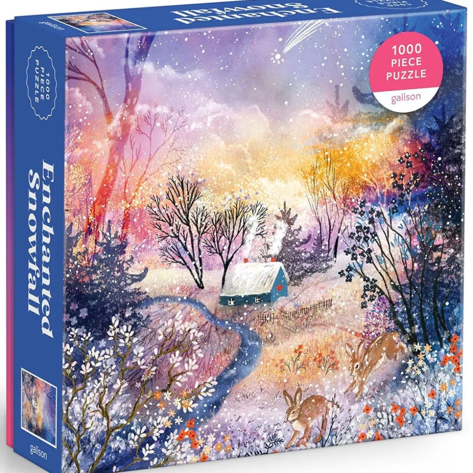 Galison Enchanted Snowfall Puzzle 1000pcs
