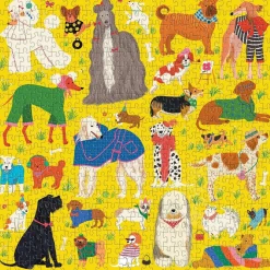 Galison Fashionable Dogs Puzzle 500pcs