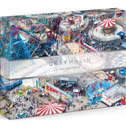 Galison Gray Malin Coney Island Puzzle 1000pcs