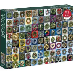 Galison Handmade Wreaths Puzzle 1000pcs