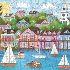 Galison Joy Laforme Harbor by the Sea Puzzle 300pcs