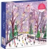 Galison Joy Laforme Snowy Night Puzzle 500pcs
