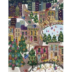 Galison Joy Laforme Sparkling City Foil Puzzle 1000pcs