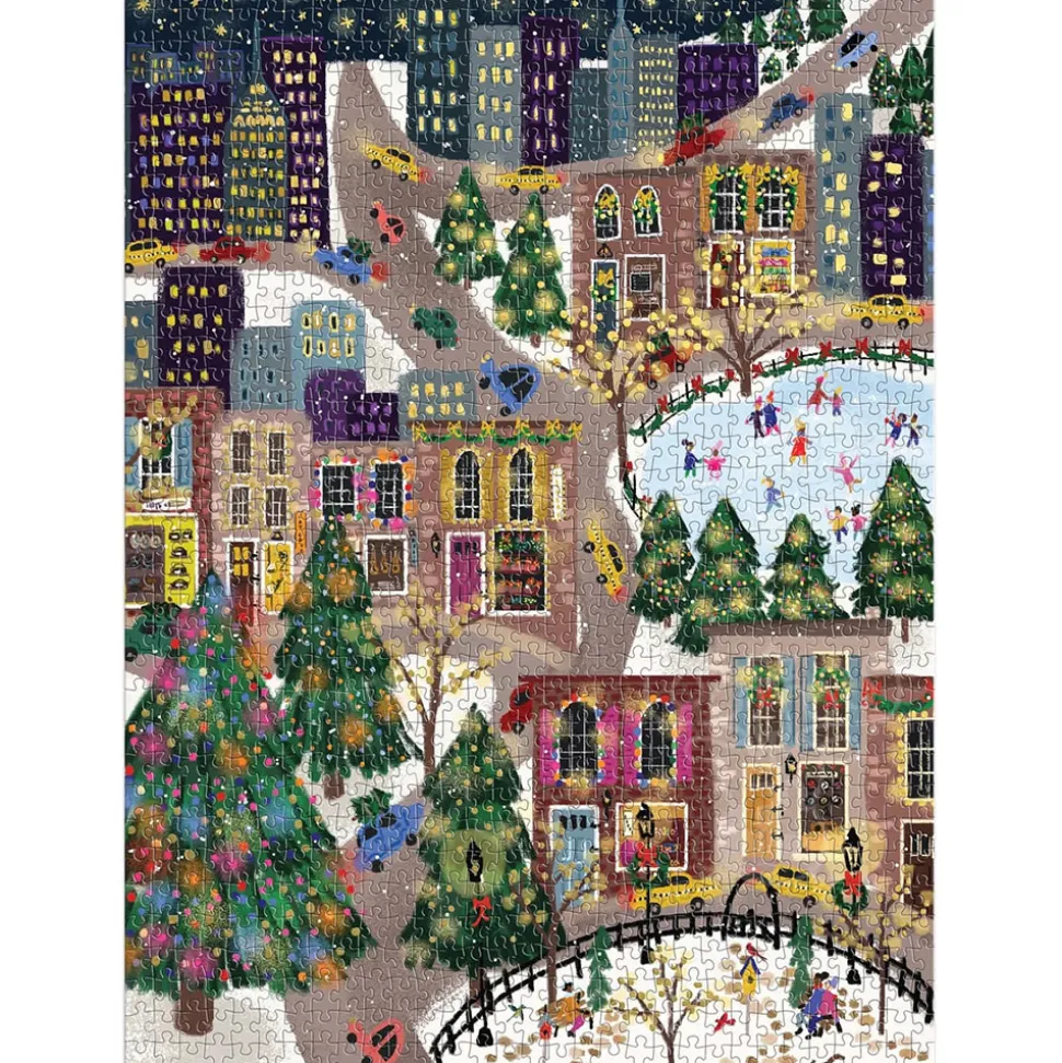 Galison Joy Laforme Sparkling City Foil Puzzle 1000pcs