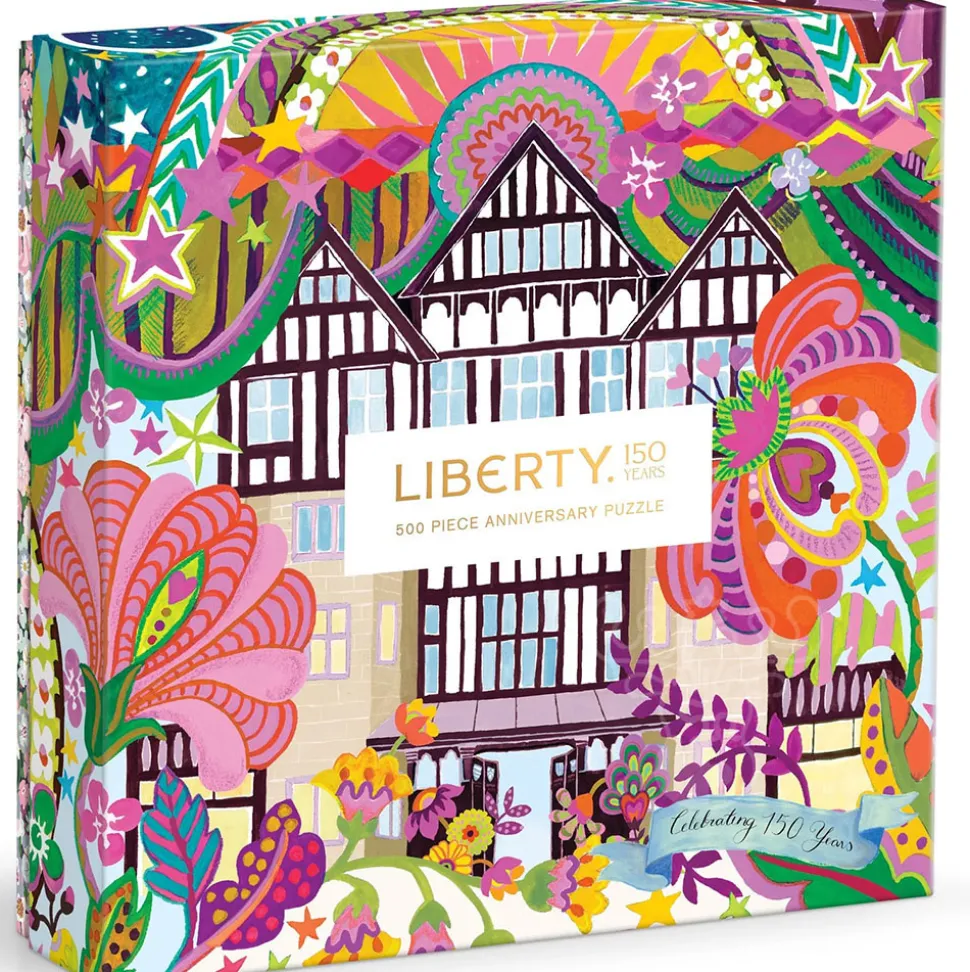 Galison Liberty 150th Commemorative Double Sided Puzzle 500pcs