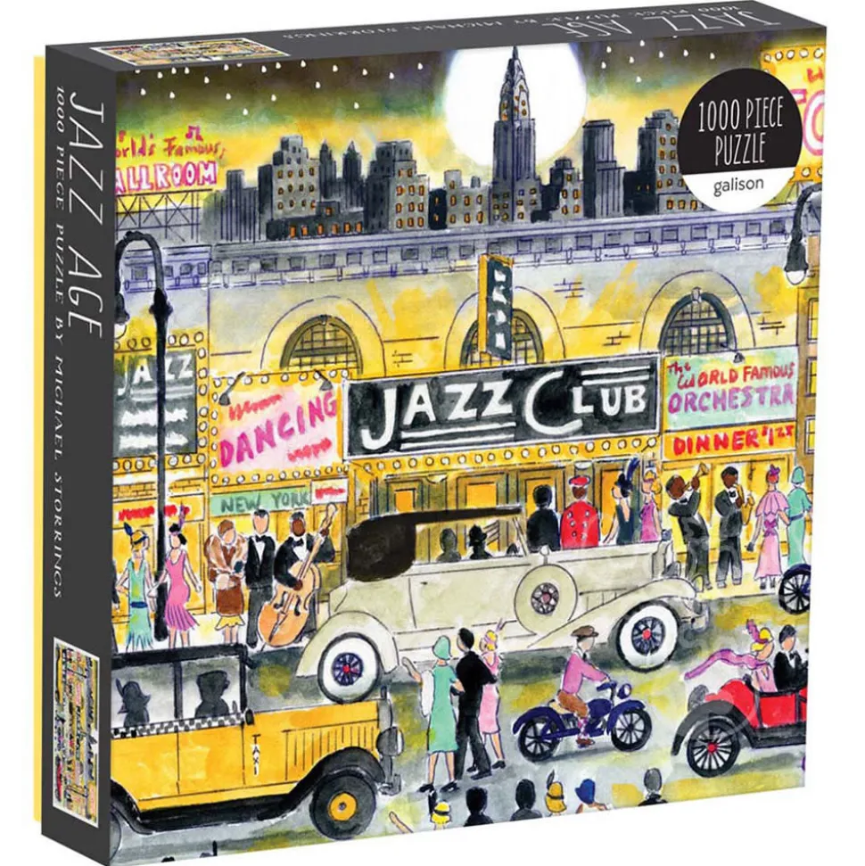 Galison Michael Storrings Jazz Age Puzzle 1000pcs