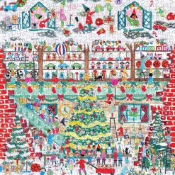 Galison Michael Storrings Toy Workshop Puzzle 500pcs