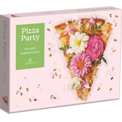 Galison Pizza Party Shaped Puzzle 750pcs