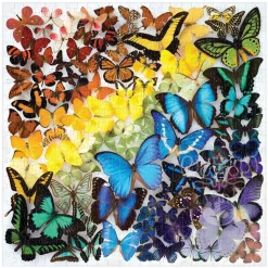 Galison Rainbow Butterflies Puzzle 500pcs