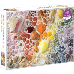 Galison Rainbow Seashells Puzzle 2000pcs