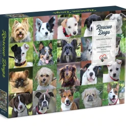 Galison Rescue Dogs Puzzle 1000pcs