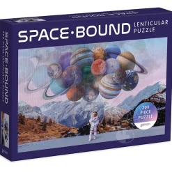 Galison Space Bound Lenticular Puzzle 300pcs