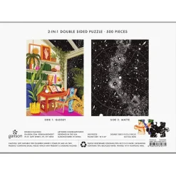Galison Stargaze Double Sided Puzzle 500pcs