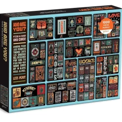 Galison Who Are You? Puzzle 1000pcs