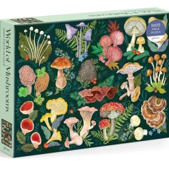 Galison World of Mushrooms Puzzle 1000pcs