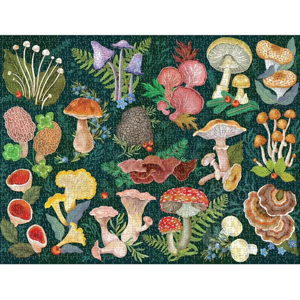 Galison World of Mushrooms Puzzle 1000pcs