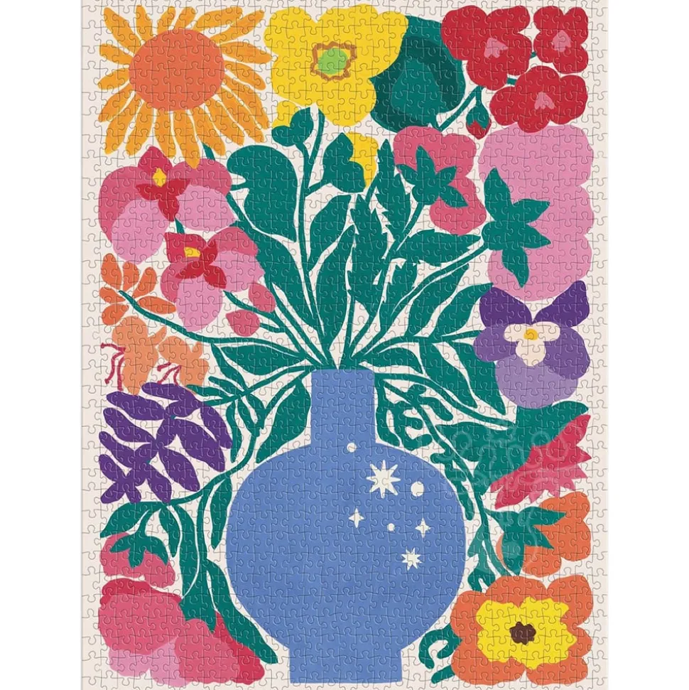 Galison Zodiac Flowers Puzzle 1000pcs