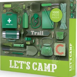 Gibbs Smith Day Let's Camp Puzzle 1000pcs
