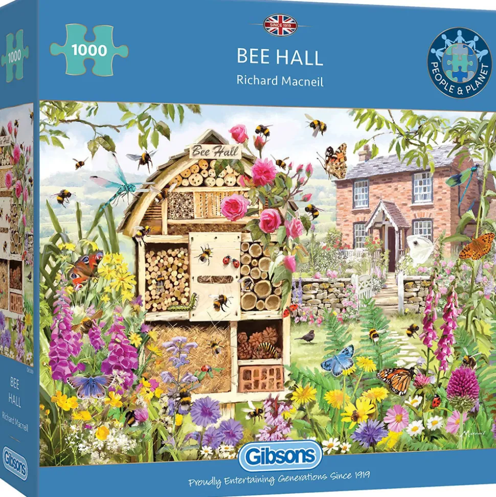 Gibsons Bee Hall Puzzle 1000pcs