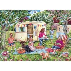Gibsons Caravan Escape Puzzle 250pcs XL RETIRED