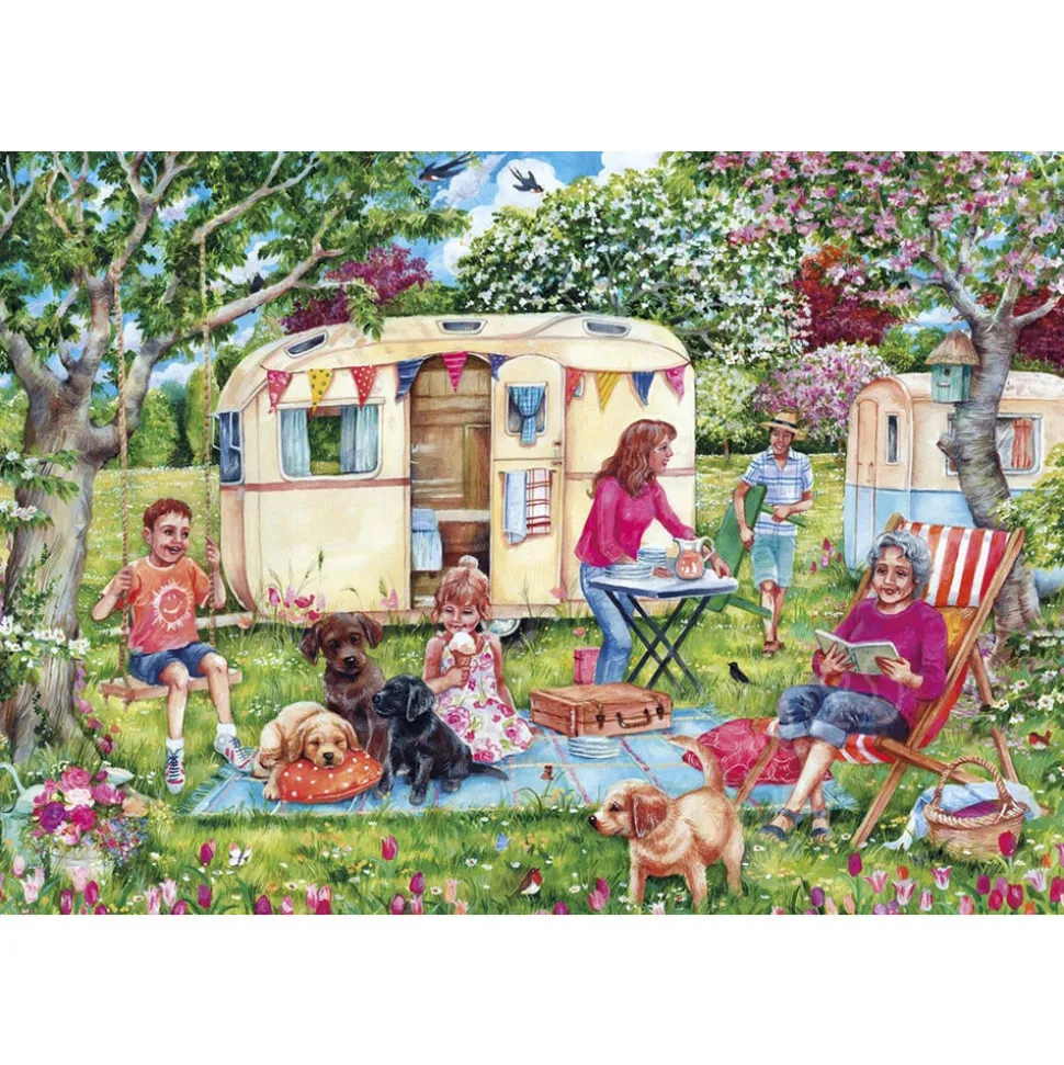 Gibsons Caravan Escape Puzzle 250pcs XL RETIRED