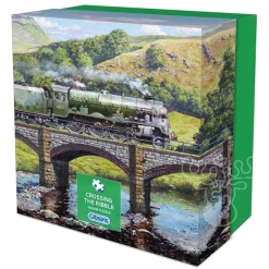 Gibsons Crossing the Ribble Puzzle 500pcs RETIRED