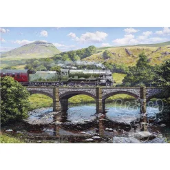 Gibsons Crossing the Ribble Puzzle 500pcs RETIRED