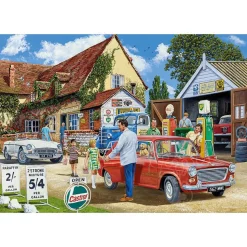Gibsons Day out with the Family Puzzle 4 x 500pcs