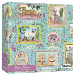 Gibsons Famous Felines Puzzle 1000pcs