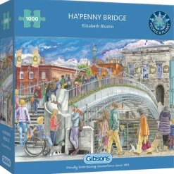 Gibsons Ha'penny Bridge Puzzle 1000pcs