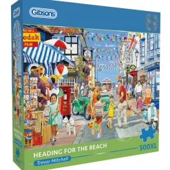 Gibsons Heading for the Beach Puzzle 500pcs XL