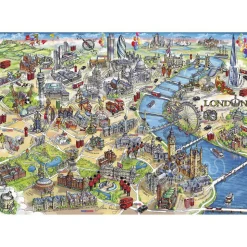 Gibsons London Landmarks Puzzle 1000pcs