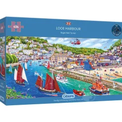 Gibsons Looe Harbour Puzzle 636pcs RETIRED