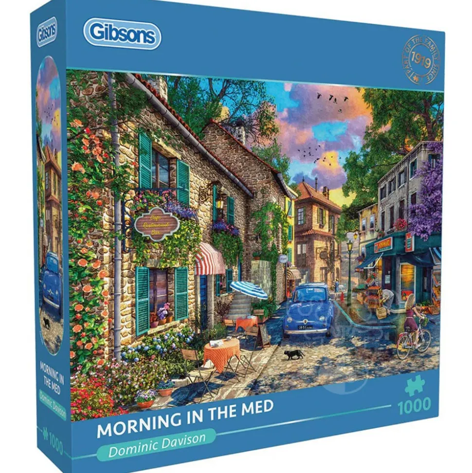 Gibsons Morning in the Med Puzzle 1000pcs