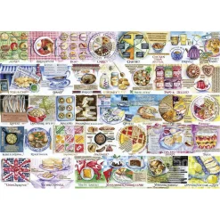 Gibsons Pork Pies & Puddings Puzzle 1000pcs RETIRED