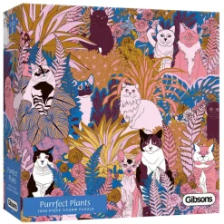Gibsons Purrfect Plants Puzzle 1000pcs