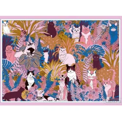 Gibsons Purrfect Plants Puzzle 1000pcs